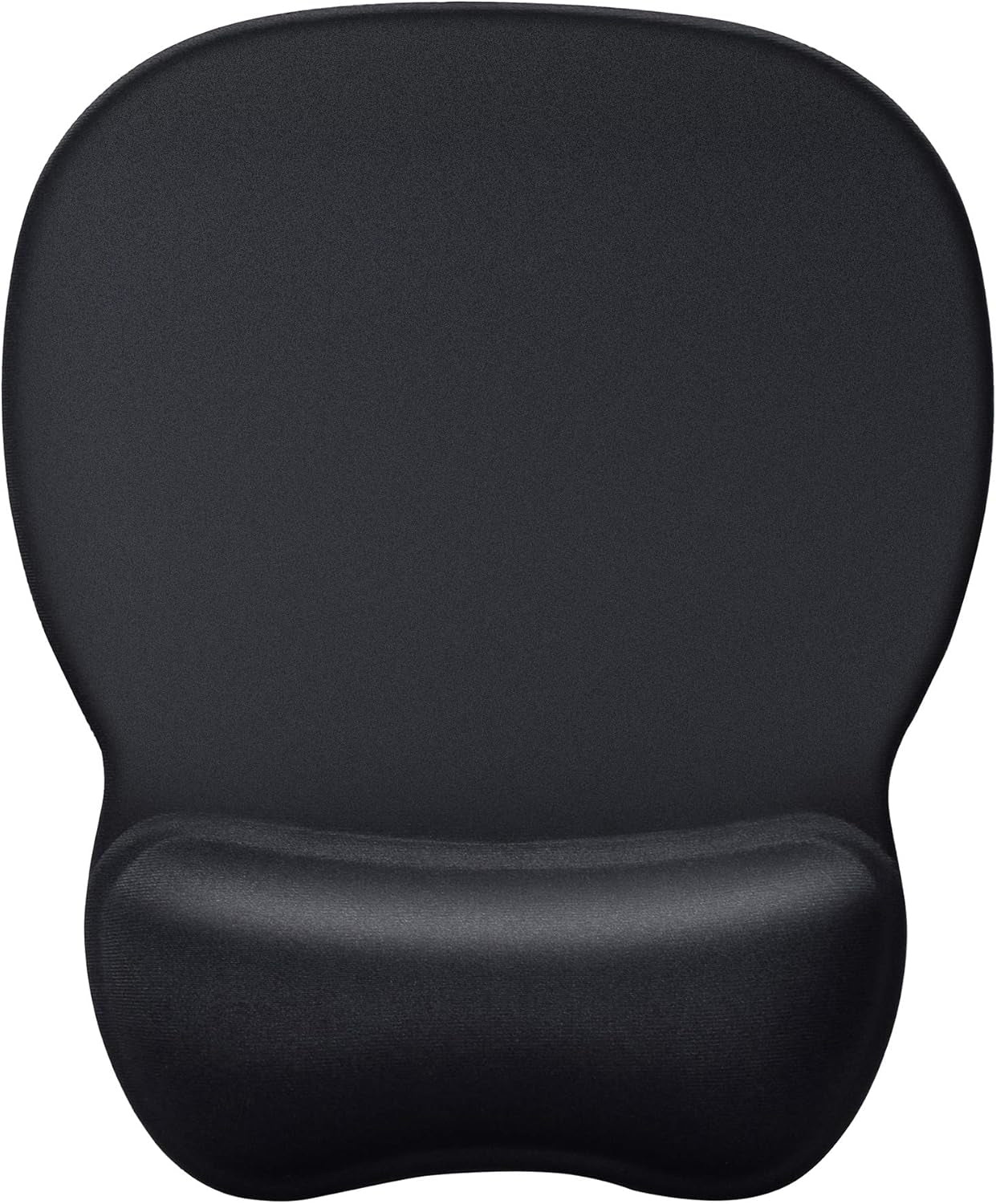 Ergonomic Mouse Pad with Gel Wrist Rest - Ultimate Comfort and Pain Relief for Home or Office, Non-Slip Design, 9.4 x 8.1 Inches, Black