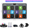 Dance Mat for Adults and Kids, Double User Wireless Dance Pad Game for TV, Plug and Play Electronic Dance Mats with Smart Camera, Exercise Dancing Mat for Family Games, Xmas Birthday Gifts Ideas