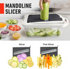 Pro-Series 10-In-1, 8 Blade Vegetable Chopper, Onion Mincer, Cutter, Dicer, Egg Slicer with Container, French Fry Cutter Potato Slicer, Home Essentials & Kitchen Gadgets, Salad Chopper