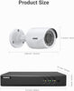 3K Lite Wired Security Camera System with AI Human/Vehicle Detection, H.265+ 8CH Surveillance DVR with 1TB Hard Drive and 8 X 1080P HD Outdoor CCTV Camera, 100 Ft Night Vision, Remote Access