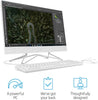 24-Inch All-In-One Desktop Computer - AMD Athlon Silver, 8GB RAM, 256GB SSD, Windows 10 Home - Stylish White Design