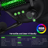 Ultimate WG2 Wireless Gaming Headset - 7.1 Crystal-Stereo Sound, 50 Hr Battery, RGB Lights, Compatible with PS5, PS4, PC, Switch & Mac