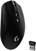 305 LIGHTSPEED Wireless Gaming Mouse - Ultra-Lightweight, 12,000 DPI HERO Sensor, 6 Programmable Buttons, Long-lasting 250H Battery, PC/Mac Compatible, Sleek Black Design