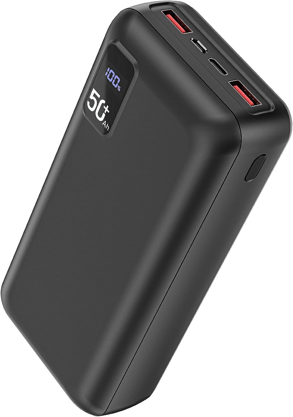 Power Bank 50000Mah 22.5W Fast Charging Portable Charger USB-C Quick Charge with 3 Outputs & 2 Inputs LED Display Huge Capacity External Battery Pack for Most Electronic Devices on the Market