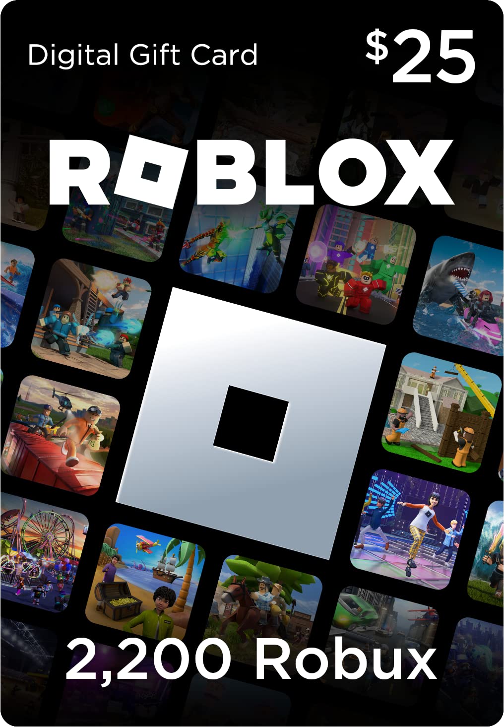 Digital Gift Code for 2,200 Robux [Redeem Worldwide - Includes Exclusive Virtual Item] [Online Game Code]