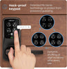 Secure Plus, Bluetooth Smart Lock, Keyless Entry Door Lock, PIN Genie® Keypad, 3D Biometric Fingerprint Sensor, Auto Lock - Venetian Bronze (PGD628FVB) - Latch Edition