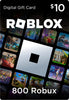 Digital Gift Code for 800 Robux [Redeem Worldwide - Includes Exclusive Virtual Item] [Online Game Code]