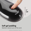 Ergonomic  Duo Gel Mouse Pad with Wrist Rest for Ultimate Comfort and Pain Relief - Non-Skid Design for Home & Office - 9.6