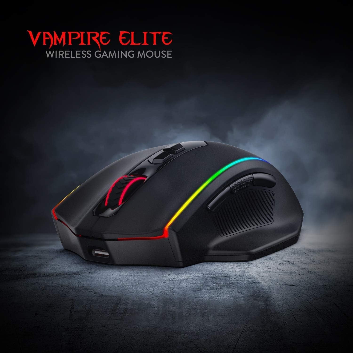 M686 Wireless Gaming Mouse - 16000 DPI, Customizable RGB, 45-Hour Battery Life, Perfect for PC/Mac/Laptop Gamers