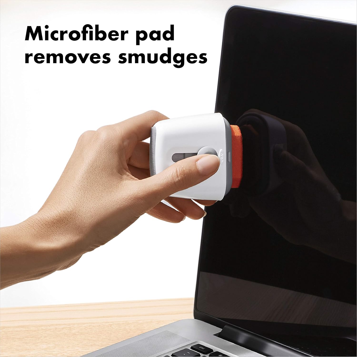 Good Grips Sweep & Swipe Laptop Cleaner, White, One Size