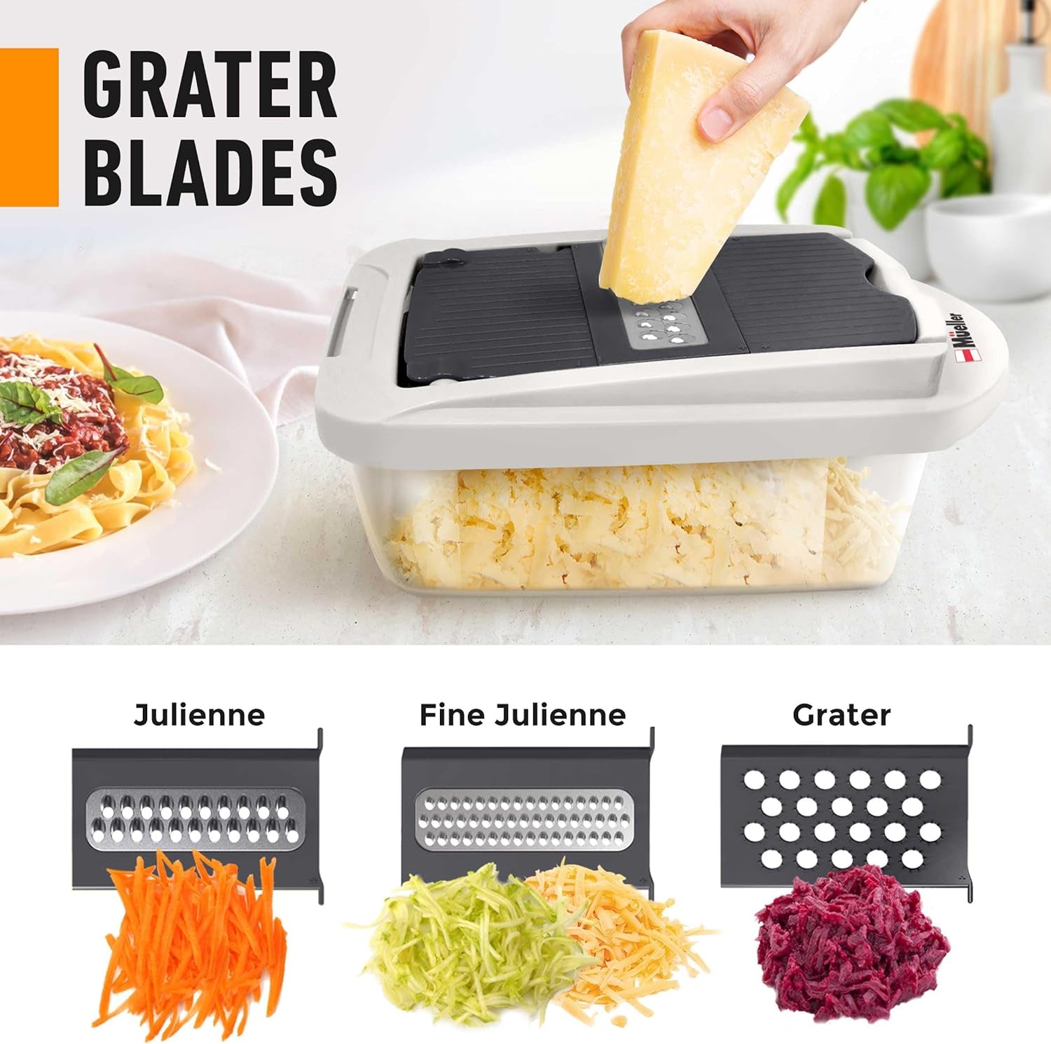 Pro-Series 10-In-1, 8 Blade Vegetable Chopper, Onion Mincer, Cutter, Dicer, Egg Slicer with Container, French Fry Cutter Potato Slicer, Home Essentials & Kitchen Gadgets, Salad Chopper