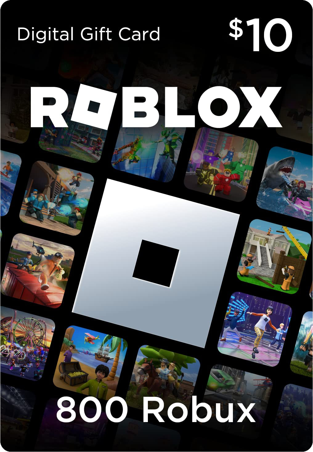 Digital Gift Code for 800 Robux [Redeem Worldwide - Includes Exclusive Virtual Item] [Online Game Code]