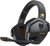 G06 Dual Wireless Gaming Headset - Ultimate 100 Hr Battery Life, Superior 50Mm Sound, Perfect for PS5, PS4, PC, Mobile & Switch - Sleek Orange Design