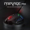 M690 PRO Wireless Gaming Mouse – 8000 DPI, Ergonomic Design, Rapid Fire Key & 8 Macro Buttons for PC/Mac/Laptop Gaming