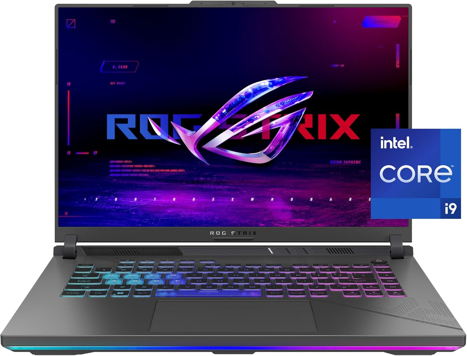 ROG Strix G16 (2024) Gaming Laptop - 16" QHD 240Hz Display, RTX 4070, Intel i9, 16GB DDR5, 1TB SSD, Win 11